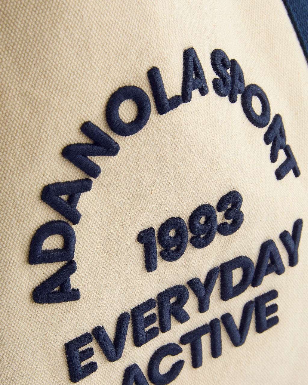 Adanola Sport 93 Tote Bag - Cream/Navy Blue
