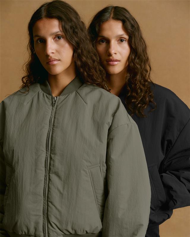 Reversible Bomber Jacket - Black