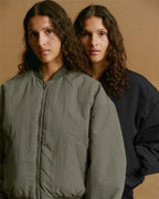 Reversible Bomber Jacket - Black