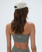 Varsity Cap - Cream/Green