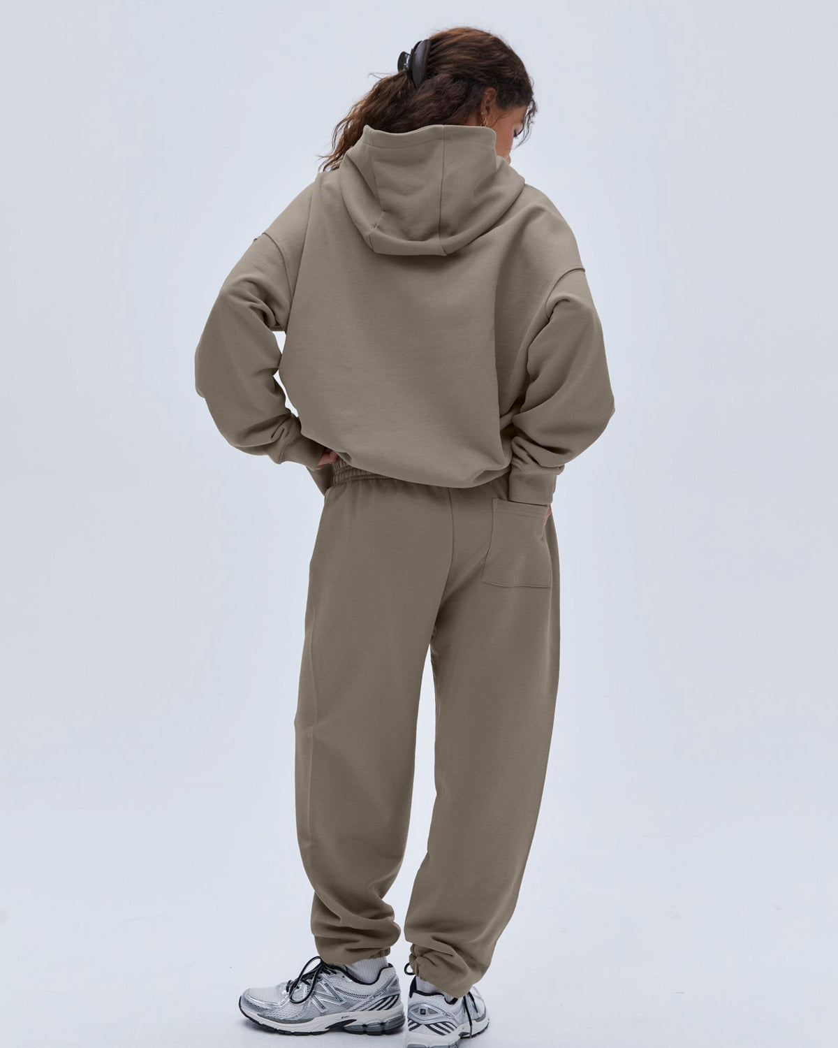 Cuffed Sweatpants - Clay Beige