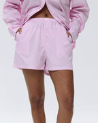 Cotton Stripe Boxer Shorts - Pink