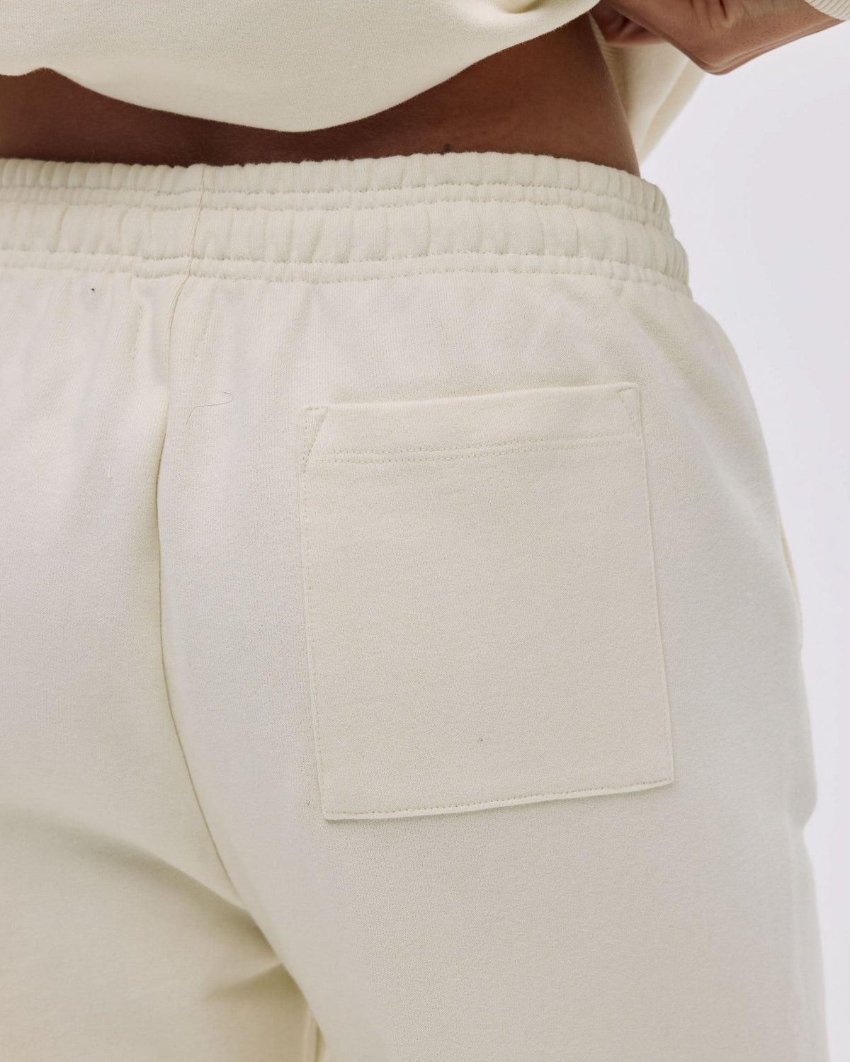 Cuffed Sweatpants - Marshmallow White