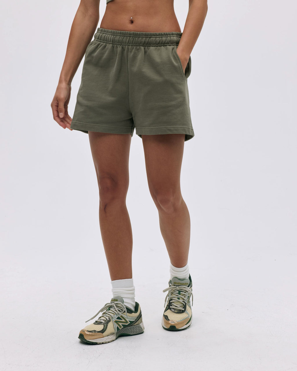 Sweat Shorts - Olive Green