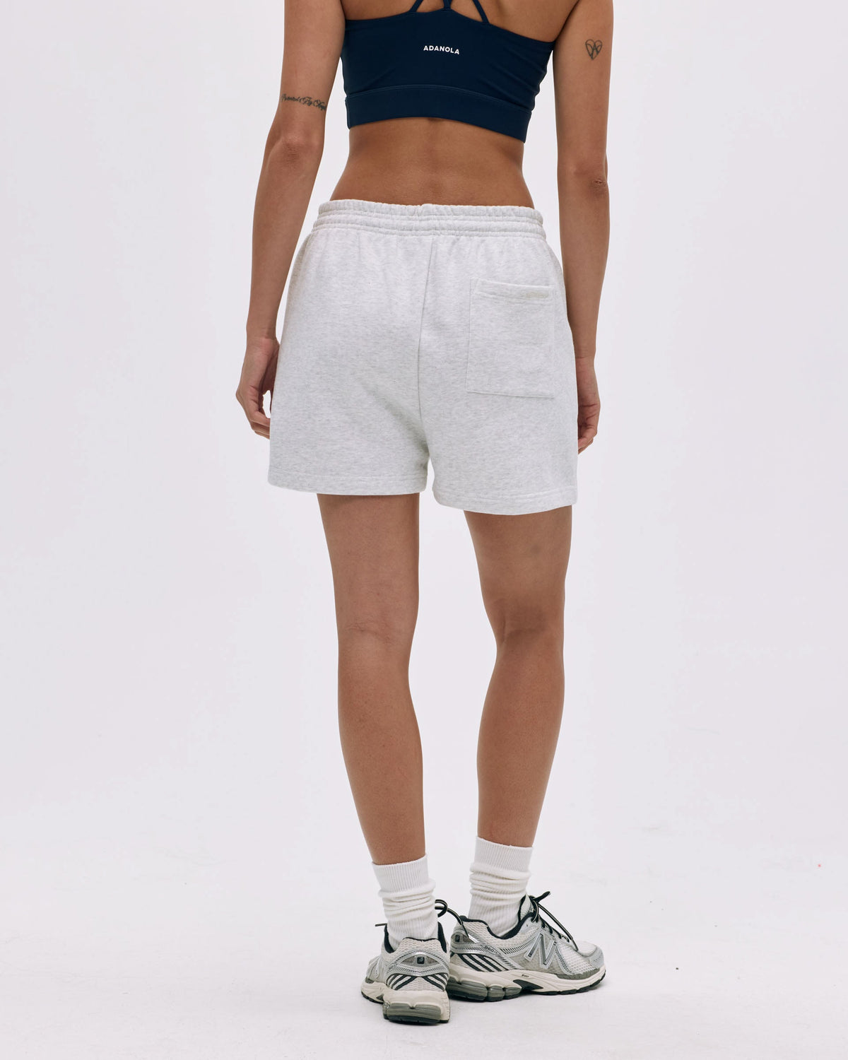 Sweat Shorts - Light Grey Melange