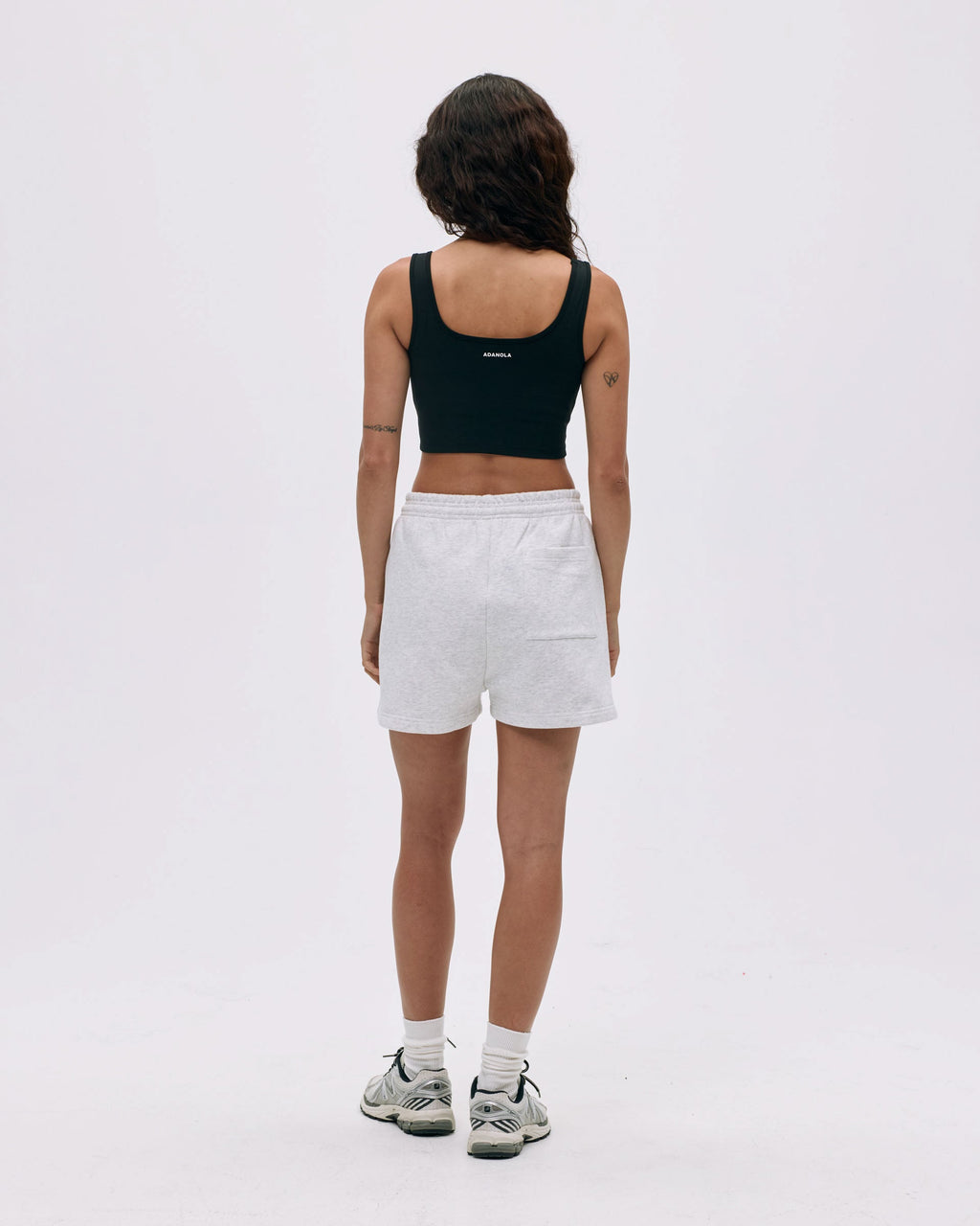 Sweat Shorts - Light Grey Melange