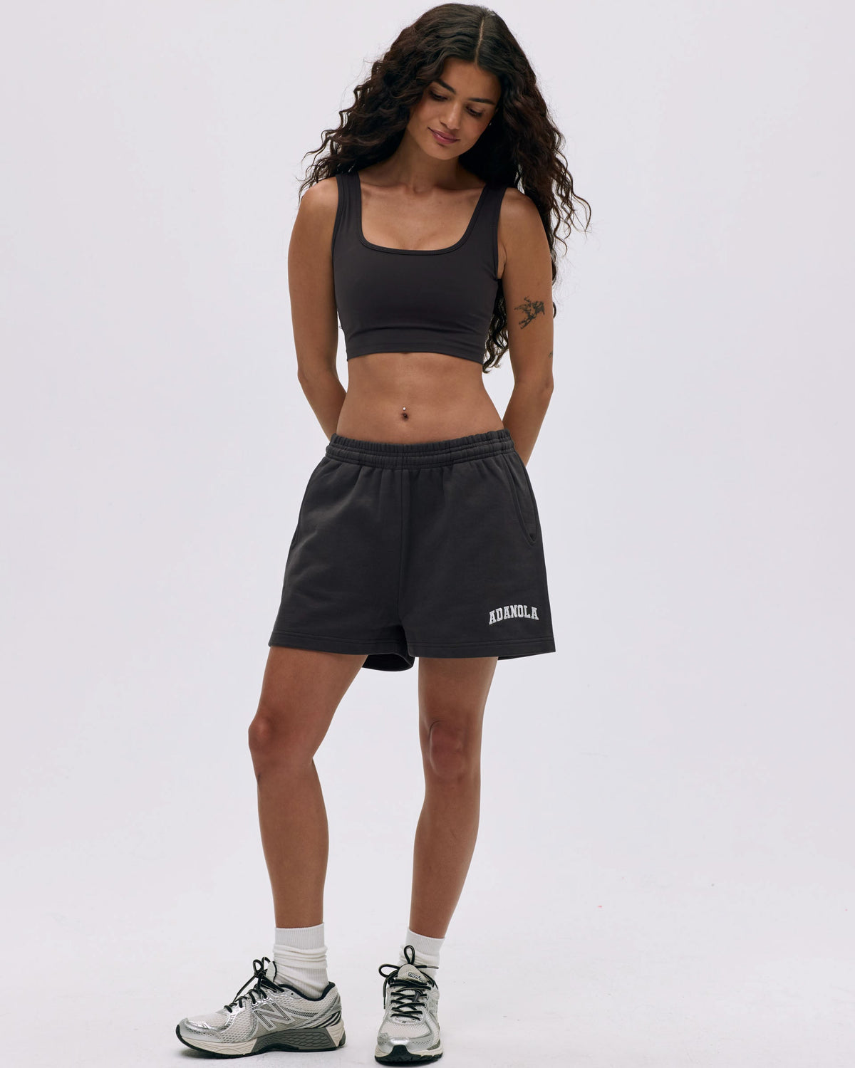 Sweat Shorts - Coffee Bean