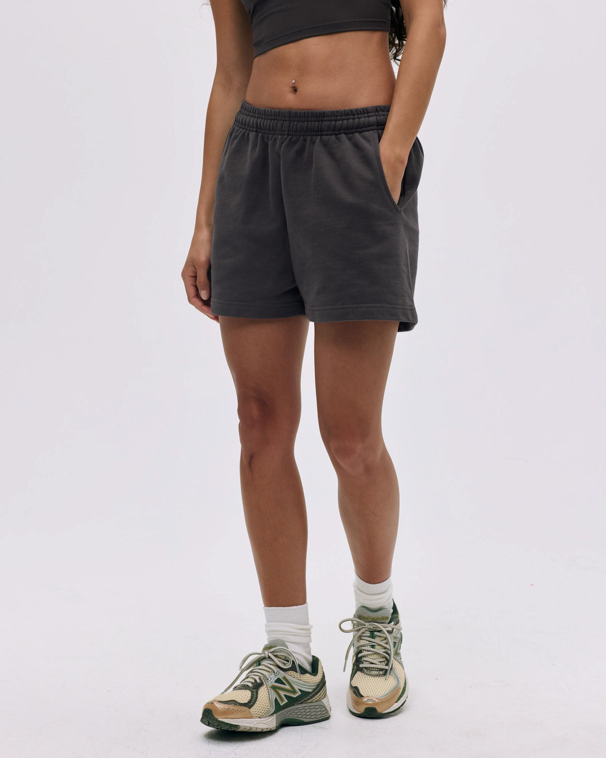 Sweat Shorts - Coffee Bean