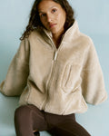 Oversized Pocket Fleece - Sand