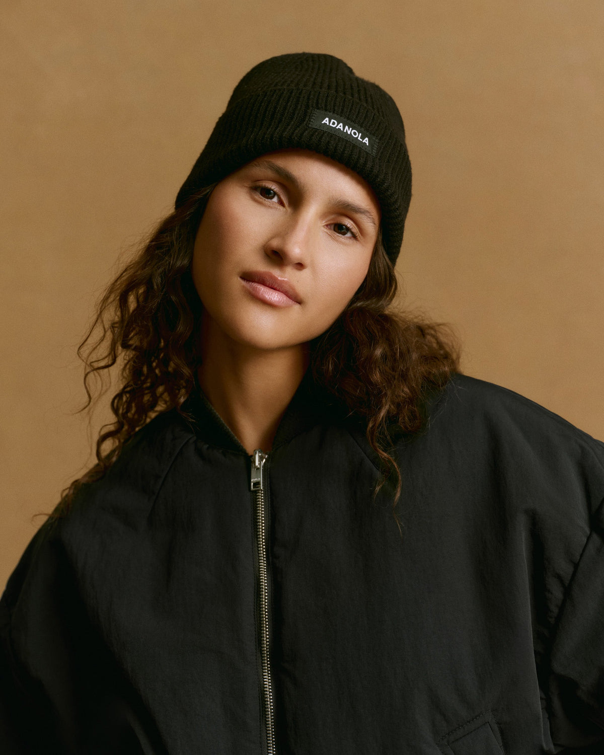 Knit Beanie - Black