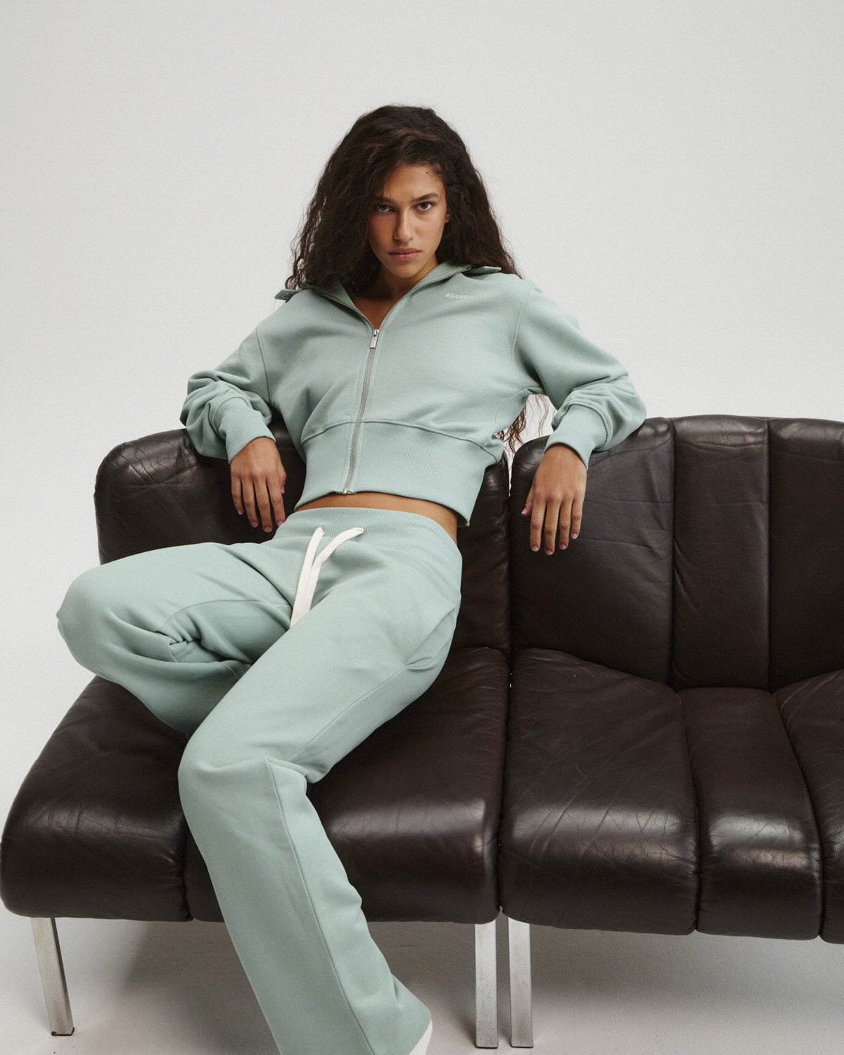 Straight Leg Sweatpants - Cloud Blue