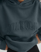Oversized Hoodie - Storm Blue