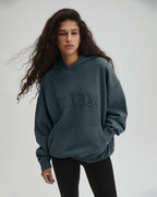 Oversized Hoodie - Storm Blue