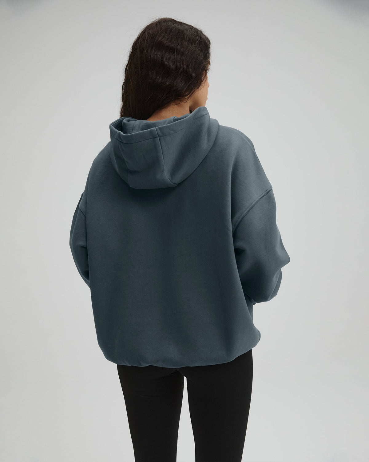 Oversized Hoodie - Storm Blue