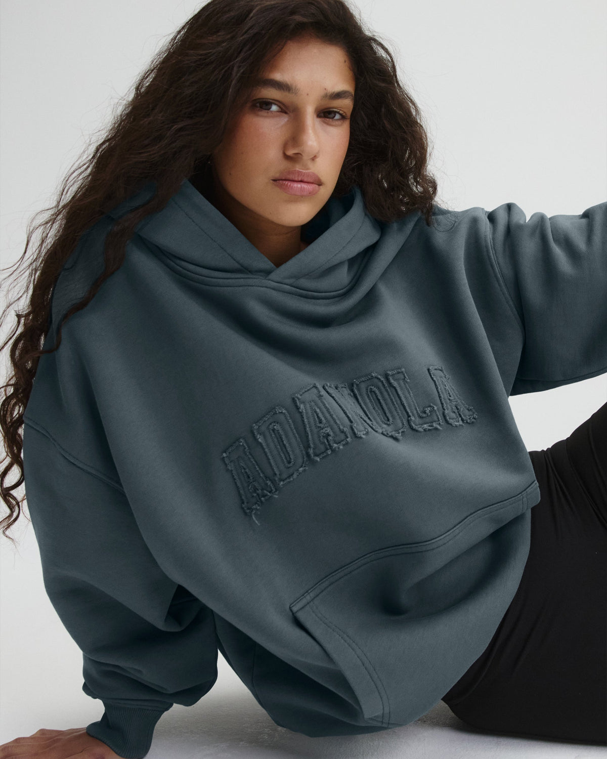Oversized Hoodie - Storm Blue