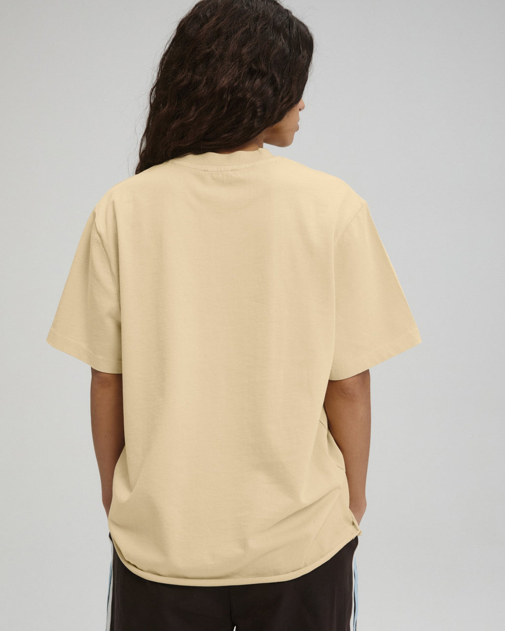 Oversized T-shirt - Caramel Beige