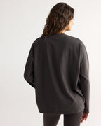 Drop Shoulder T-shirt - Coffee Bean