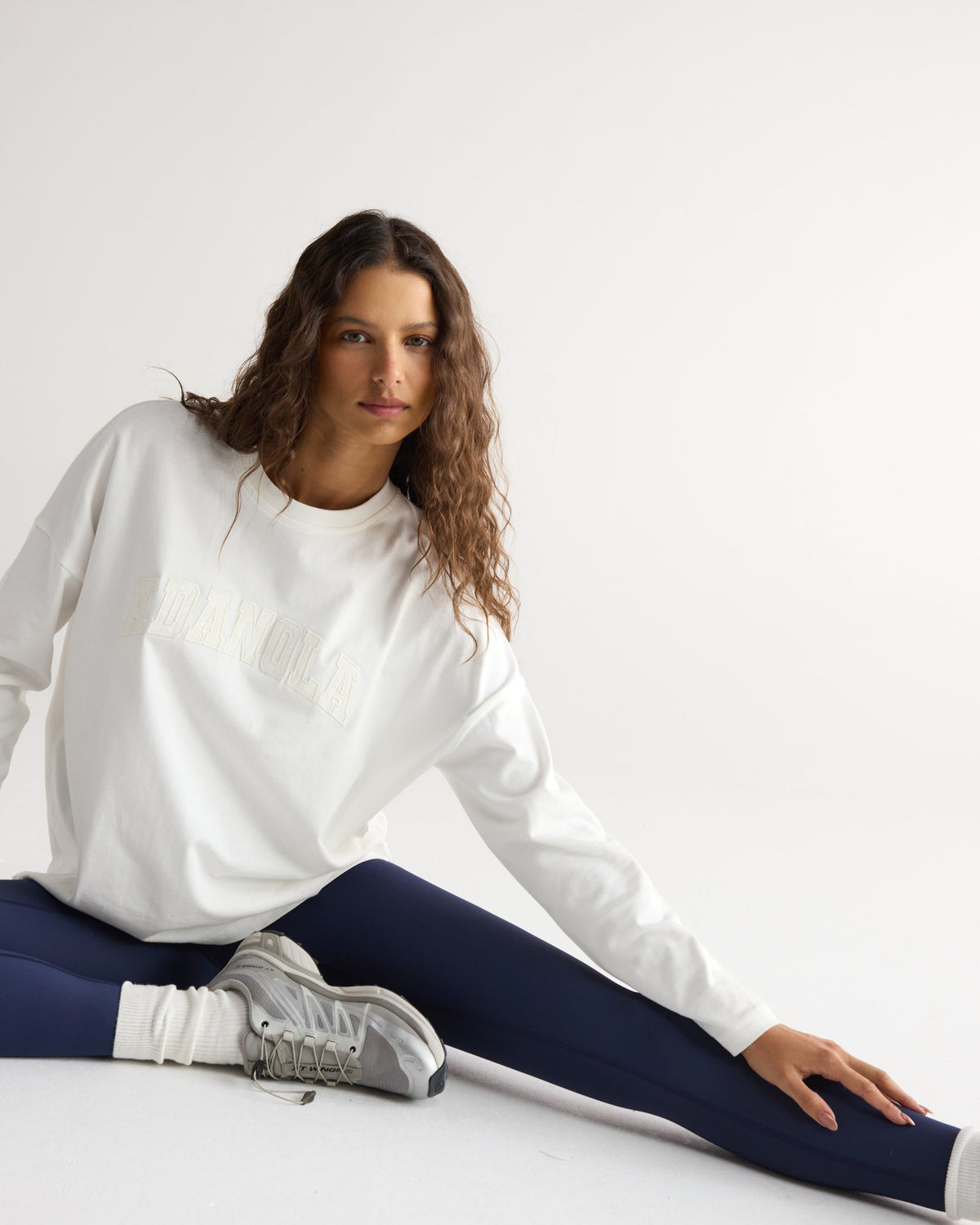Drop Shoulder T-shirt - White