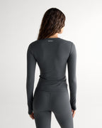 Ultimate Long Sleeve Top - Graphite Grey