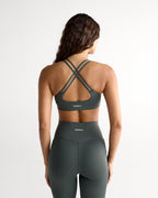 Ultimate Cross Back Bra - Sea Green