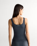 Ultimate Square Neck Top - Midnight Blue