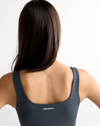 Ultimate Square Neck Top - Midnight Blue