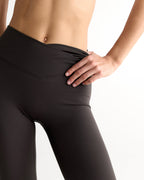 Ultimate Wrap Leggings - Coffee Bean