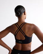 Ultimate Cross Back Bra - Black