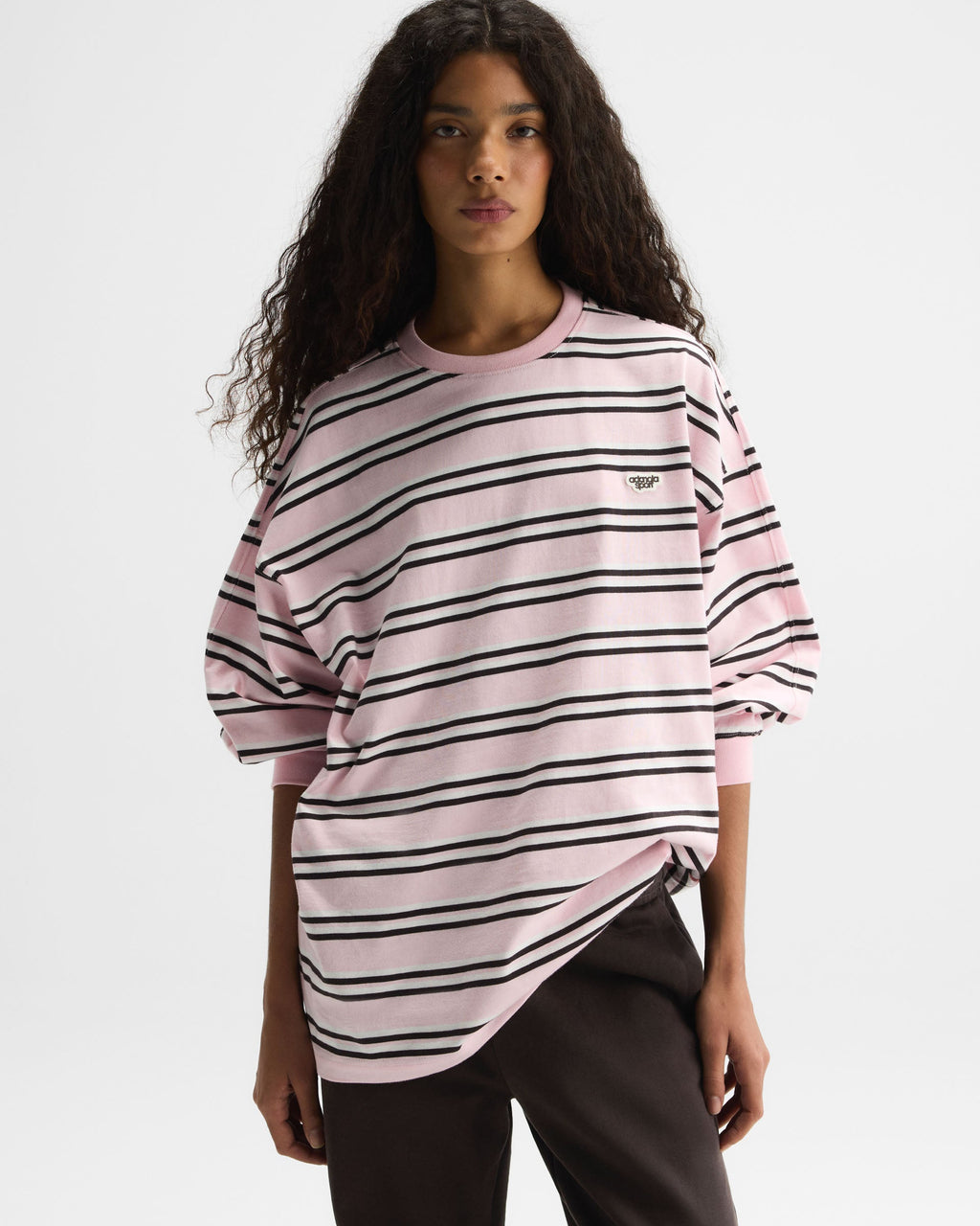 Stripe T-shirt - Cloud Pink