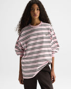 Stripe T-shirt - Cloud Pink