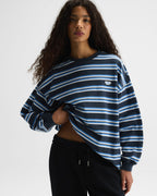 Stripe T-shirt - Midnight Blue
