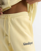 Straight Leg Sweatpants - Buttercream