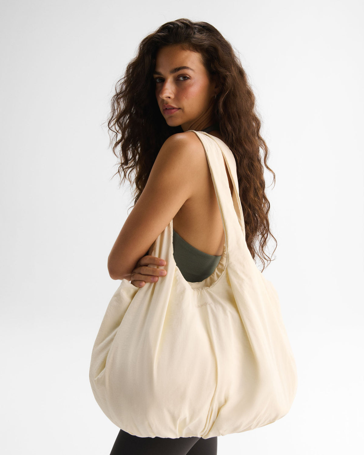 Nylon Everyday Lifestyle Bag - Marshmallow White