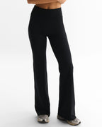 Flared Yoga Pants - Black