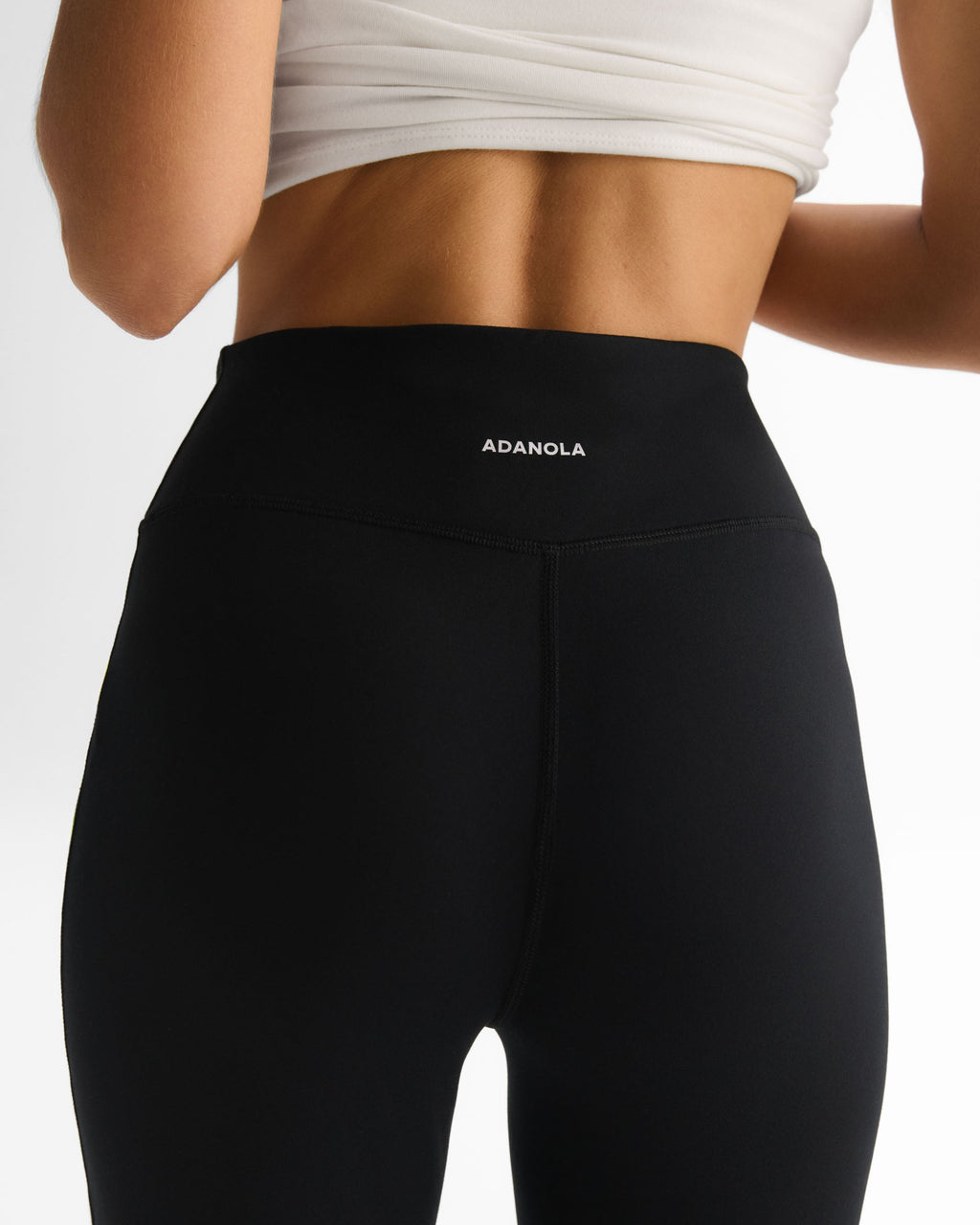 Flared Yoga Pants - Black