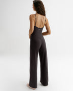 Straight Leg Unitard - Coffee Bean