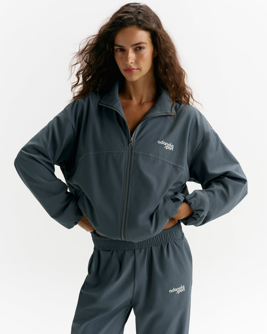 Track Jacket - Storm Blue