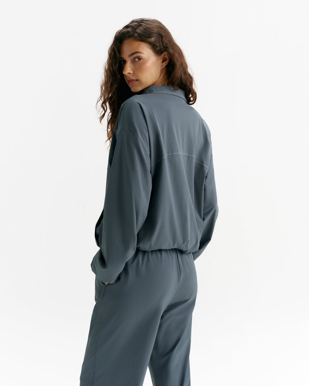 Track Jacket - Storm Blue