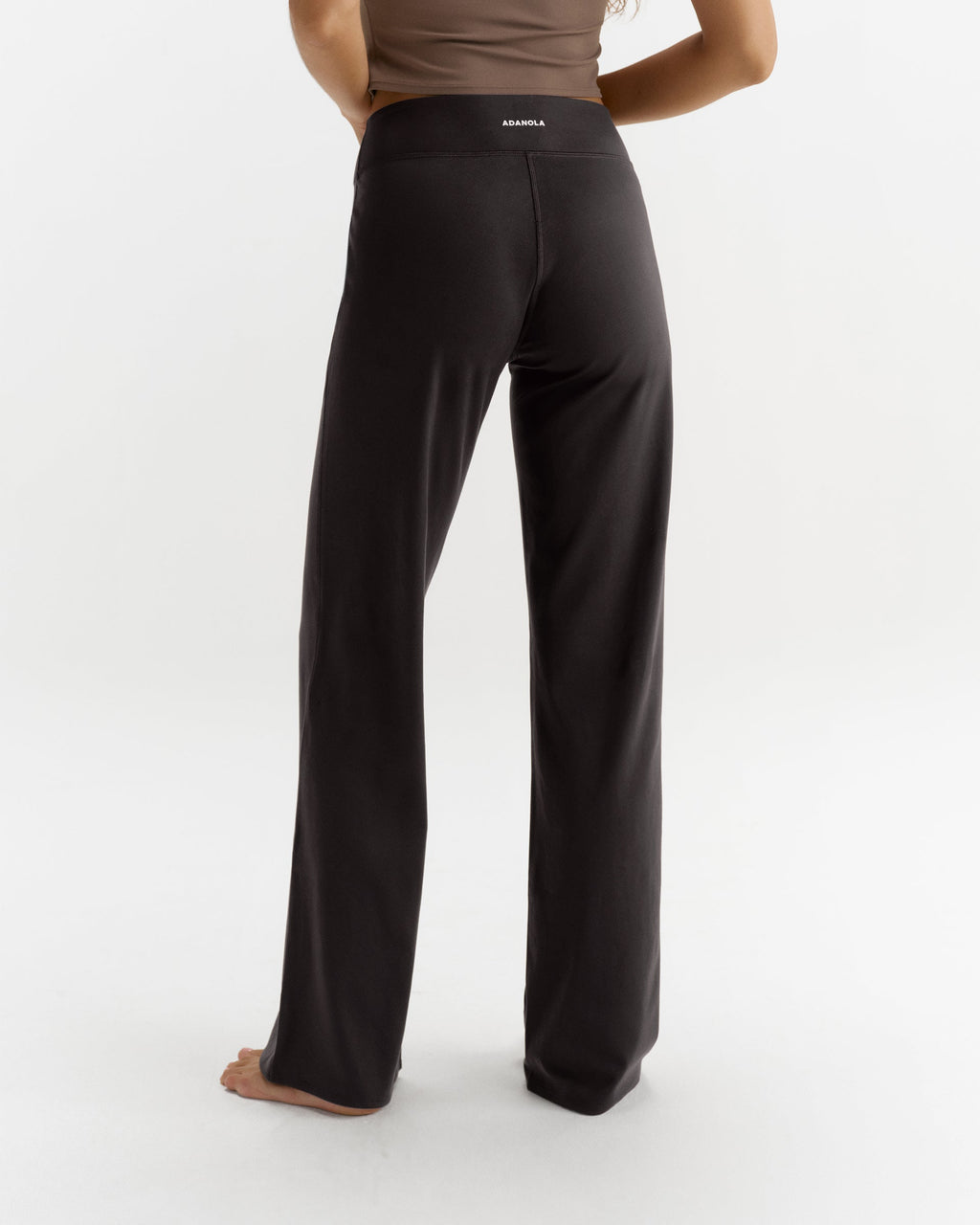Low Rise Yoga Pants - Coffee Bean