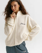 Classic Relaxed Funnel Sweatshirt - Marshmallow White