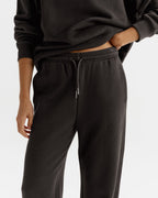 Classic Straight Leg Sweatpants - Coffee Bean