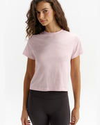 Slub T-shirt - Soft Pink