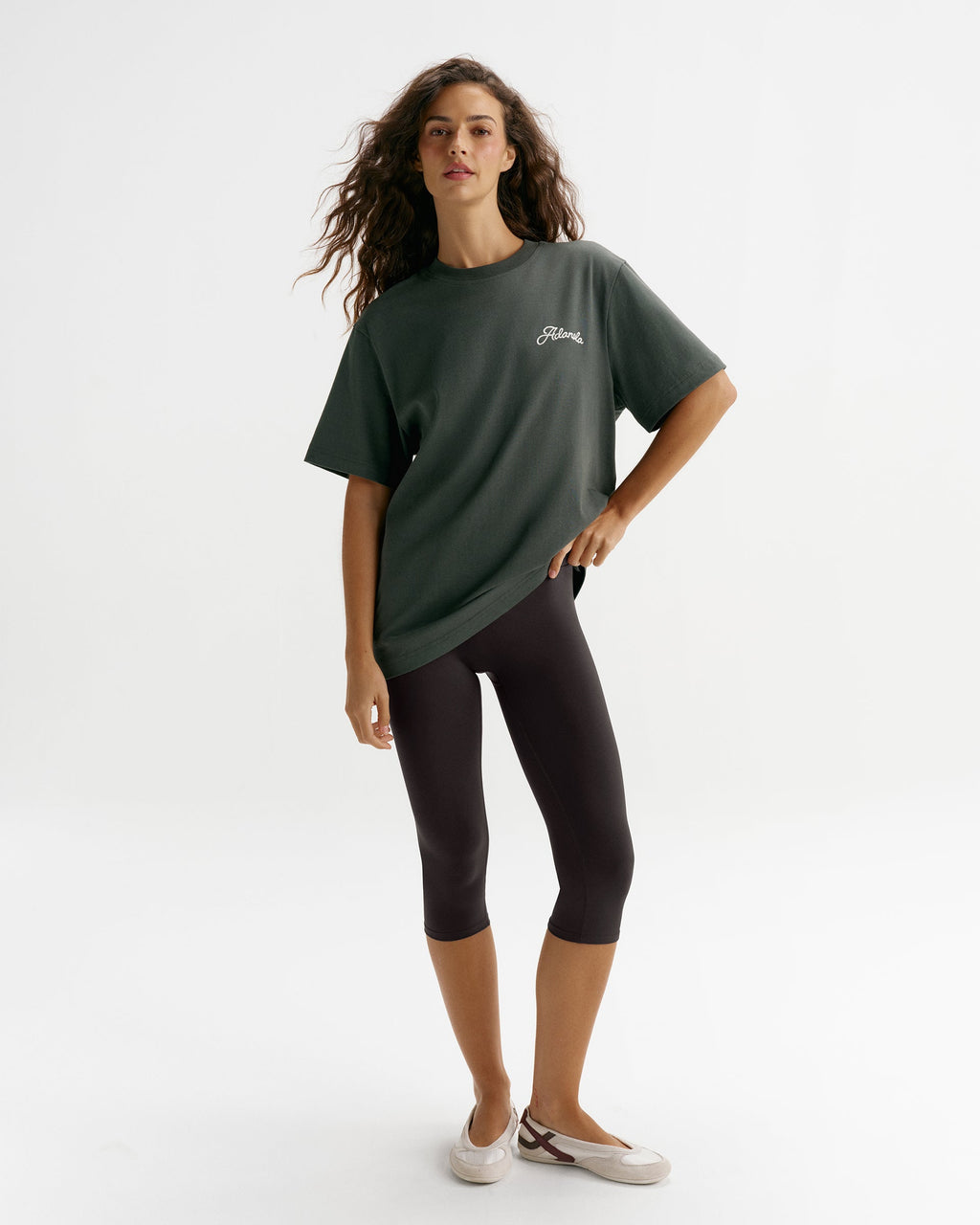 Oversized T-shirt - Sea Green