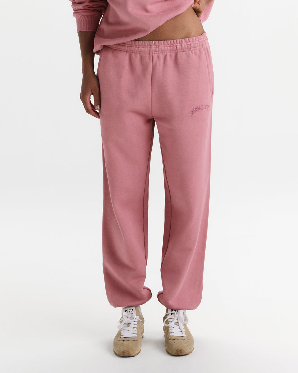 Cuffed Sweatpants - Dusty Pink