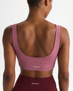Ultimate V-Neck Bra - Deep Pink