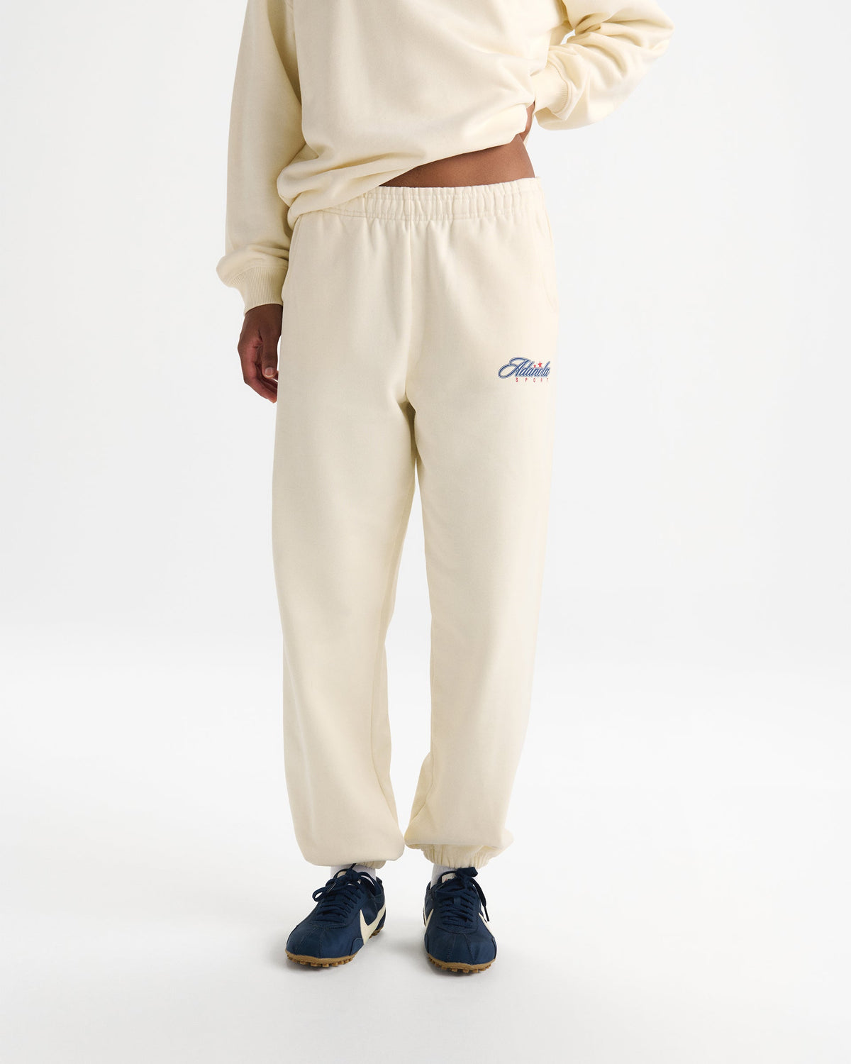 Cuffed Sweatpants - Marshmallow White