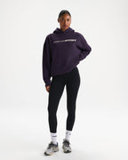Oversized Hoodie - Dark Plum