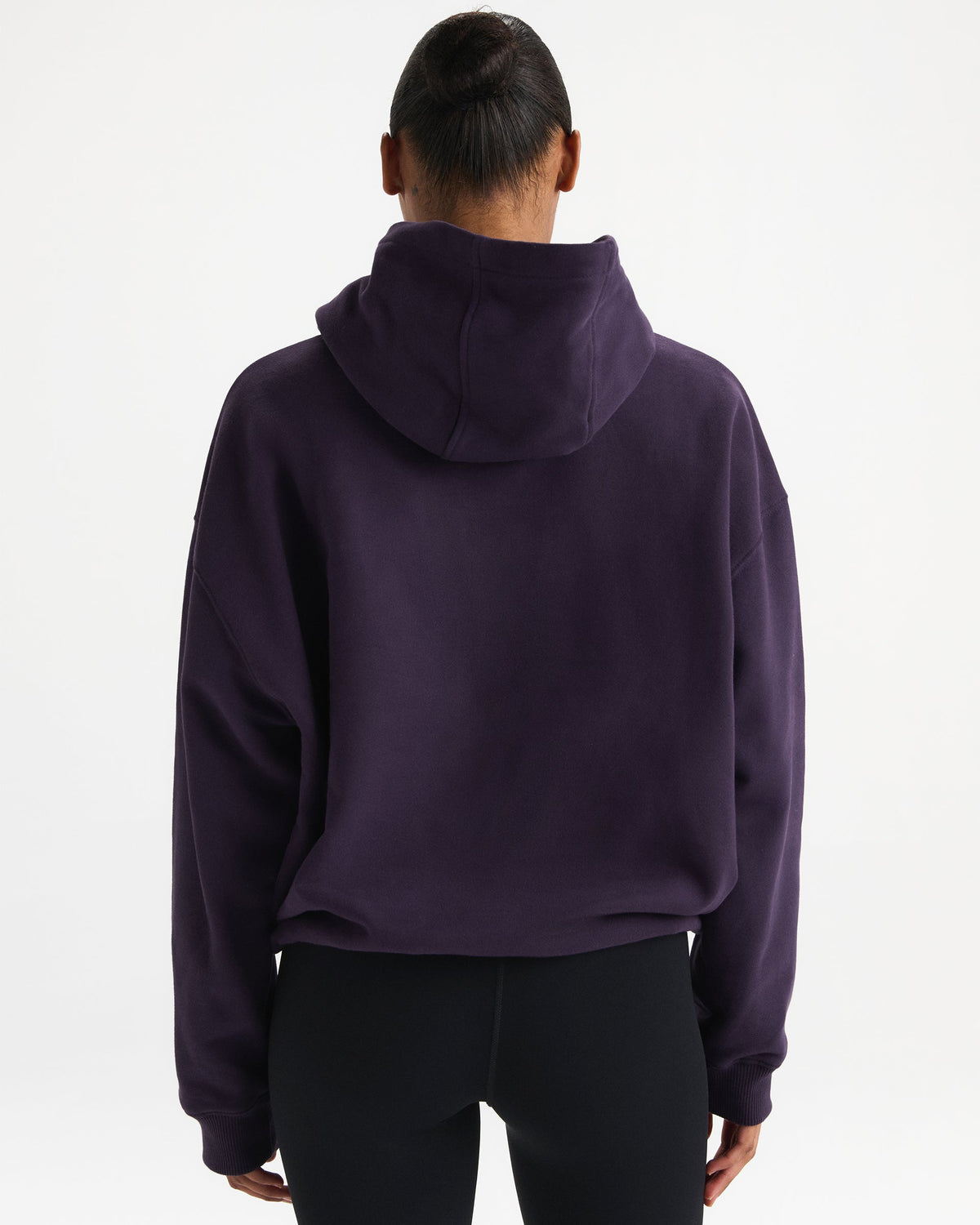 Oversized Hoodie - Dark Plum
