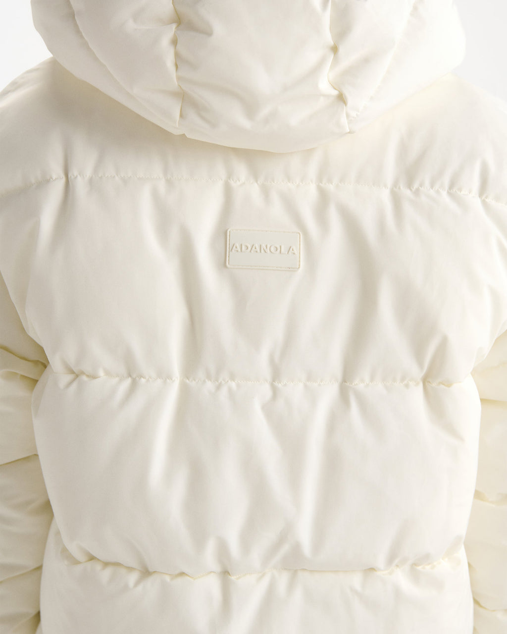 Hooded Puffer Jacket - Marshmallow White