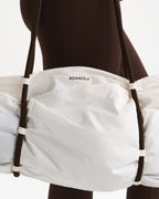 Large Rope Ripstop Bag - Marshmallow White/Coffee Bean